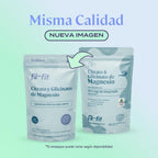B-FIT B Magnesio Glicinato y Citrato - Apoya el Sueño y la Recuperación Muscular - Vegano - 496 mg - 220 Cápsulas - 2 Meses de Suministro