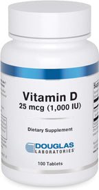 Douglas Laboratories Vitamina D3 1000 UI - 100 Comprimidos