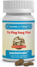 Yu Ping Feng Pian (JadeDefender) 200 mg, 200 comprimidos de Guang Ci Tang