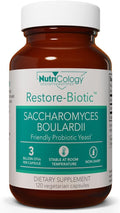 Nutricology Restore-Biotic Saccharomyces Boulardii - 120 Cápsulas (40 Dosis)