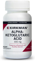 Kirkman Ácido Alfa-Cetoglutárico 300 mg - 100 Cápsulas Vegetales