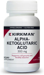 Kirkman Ácido Alfa-Cetoglutárico 300 mg - 100 Cápsulas Vegetales