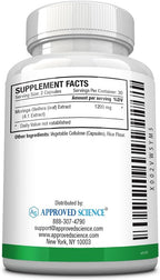 Approved Science MoringaMD - 1200 mg de Moringa Oleifera, Extracto 4:1, 60 Cápsulas Veganas (Pack de 6)