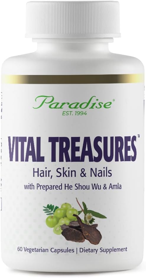 Paradise Herbs Vital Treasures Hair, Skin & Nails Supplement
