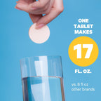 1ABOVE Jet Lag Relief Tablets - Multivitamínico Efervescente con Pycnogenol, 20 Comprimidos