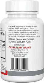 Silver Fern Vitamina D3 y K2 (MK-7) - Suplemento Natural - 60 Cápsulas (2 Envases)