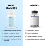 Mars Sea Moss Caps Surge Natural (60 Cápsulas)