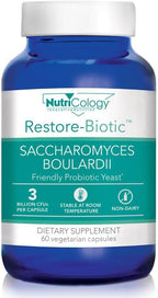 Nutricology Saccharomyces Boulardii Probiótico 450 mg - 600 Cápsulas