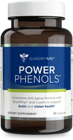 Gundry MD Power Phenols - Suplemento para la Salud Cerebral, Cognición y Energía (30 Cápsulas)