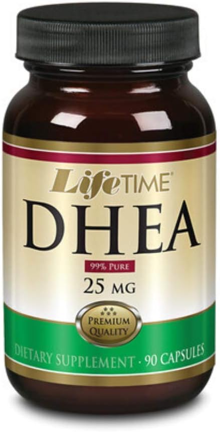 LIFETIME DHEA 25 mg – 90 cápsulas