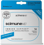 ScimeraMD® Scimune – Suplemento de apoyo inmunitario con zinc, quercetina, vitamina C, equinácea y Wellmune® beta-glucano, 30 cápsulas