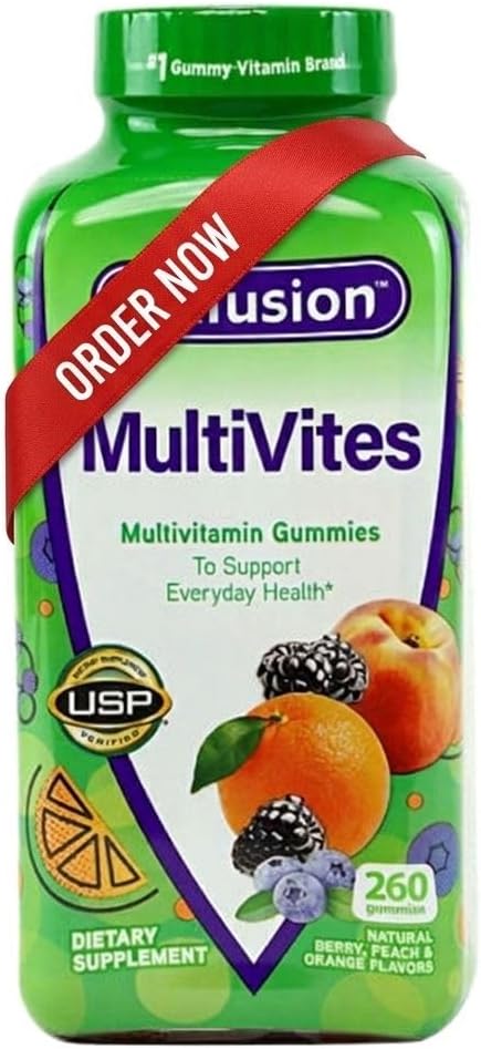 Vitafusions Multivites Gummies 260 unidades