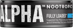Fully Loaded Alpha Nootropic Pouches (Menta) - 5 Latas - 15 Bolsitas por Lata - Absorción Rápida, Alpha GPC, L-Tirosina, GABA