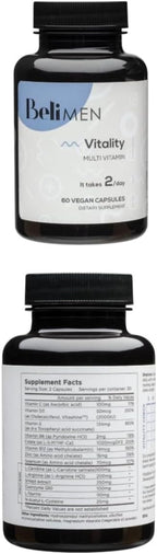 Beli Bundle para Parejas - Multivitamínico Prenatal de Preconcepción para Fertilidad, Apoyo a la Salud y Cantidad de Espermatozoides para Hombres, Apoya la Calidad del Óvulo y la Fertilidad para Mujeres, 150 Cápsulas 30 Días de Suministro