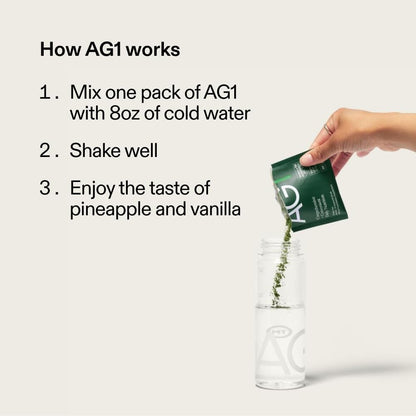AG1 Athletic Greens Superfood and Probiotic, Travel Pack 14 dosis – Image 2