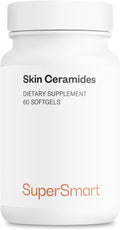 SuperSmart Skin Ceramides - Ceramidas de trigo y zinc | 60 cápsulas