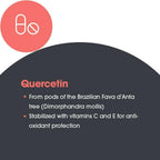 ARG Quercetin 300 with Vitamin C - 60 Vegetarian Capsules