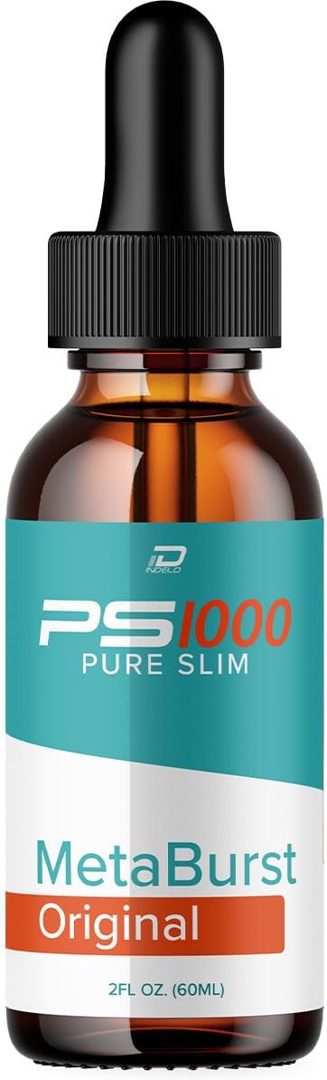 Metaburst PS1000 Pure Drops - Complemento Líquido de Apoyo Metabólico (1 Envase - 1 Mes)