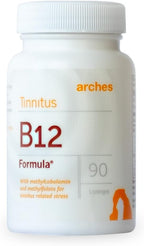 Arches Tinnitus B12 Formula – Metilfolato 400 mcg, Metilcobalamina 1000 mcg, 90 Comprimidos Sublinguales