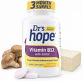 Vitamina B12 1000 mcg – 90 Comprimidos Masticables – Dr’s Hope