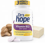 Vitamina B12 1000 mcg – 90 Comprimidos Masticables – Dr’s Hope