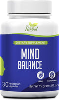 Mind Balance - Estabilizador del Estado de Ánimo - 100% Natural y Herbal