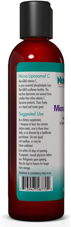 Allergy Research Group NutriCology Micro Liposomal C 1000 mg - Vitamina C Líquida Liposomal - 120 ml (24 porciones)