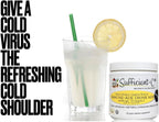 Sufficient-C Mezcla de Bebida Immune-Ade de Vitamina C en Alta Dosis, Sabor Limón y Durazno - 125 gramos, Paquete de 3
