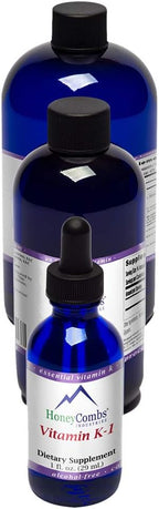 HoneyCombs Vitamin K Drops – Gotas Líquidas de Vitamina K1 (Fitonadiona) – 473 ml