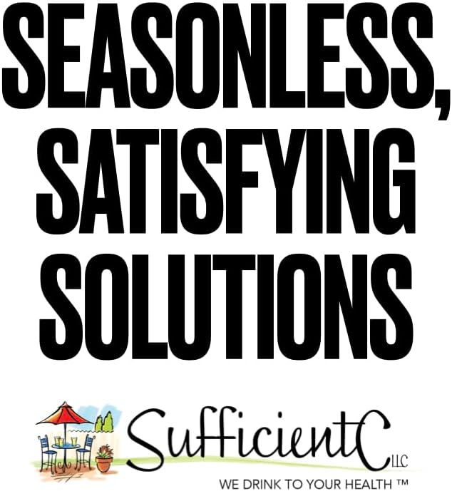 Sufficient-C Mezcla de Bebida Immune-Ade de Vitamina C en Alta Dosis, Sabor Limón y Durazno - 125 gramos, Paquete de 3