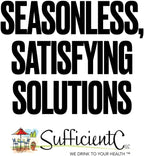Sufficient-C Mezcla de Bebida Immune-Ade de Vitamina C en Alta Dosis, Sabor Limón y Durazno - 125 gramos, Paquete de 3