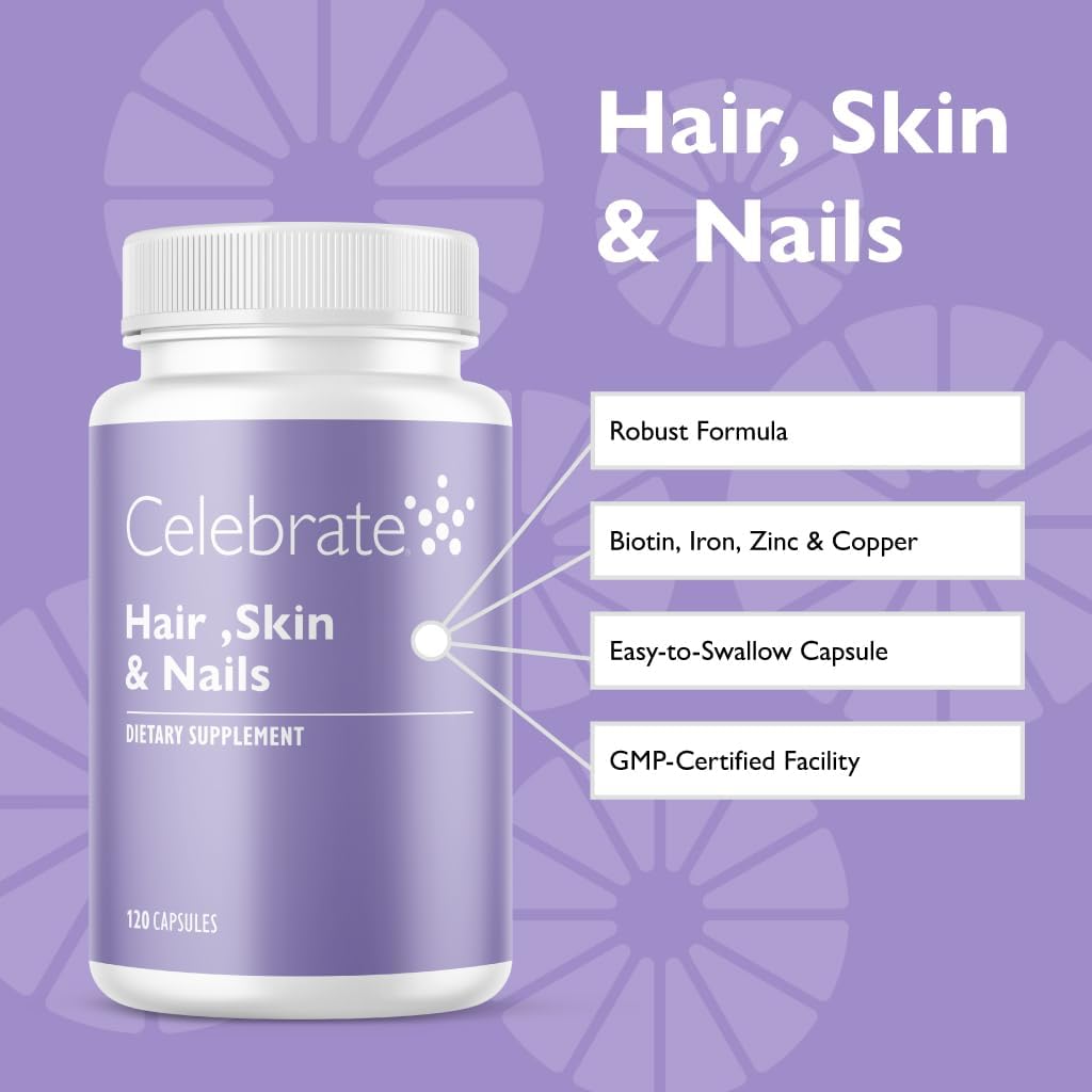 Celebrate Vitamins Piel, Cabello y Uñas - 120 Cápsulas