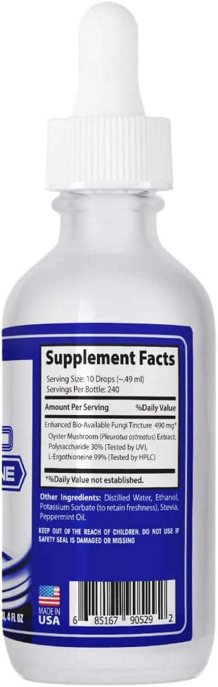 ABCOCID L-Ergotioneína Líquido 490 mg, 118 ml, 240 dosis