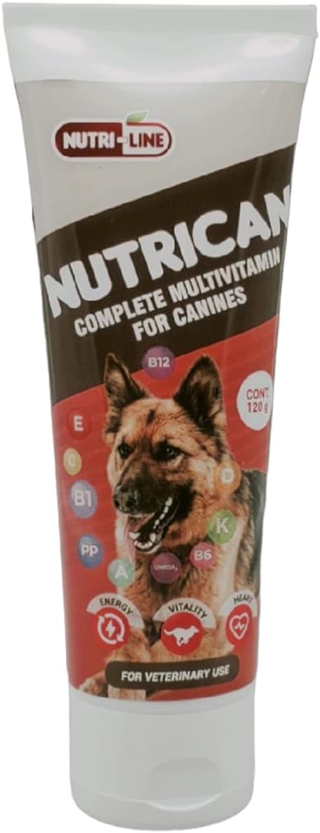 Nutrican Supplement Multivitamínico para Perros - Gel Nutricional, 120 g