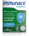 Vitabiotics Immunace Original - Multivitamínico Avanzado con Vitamina C, Zinc y Selenio - 30 Comprimidos