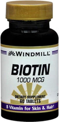 Windmill Biotina 1000 mcg - 60 Comprimidos