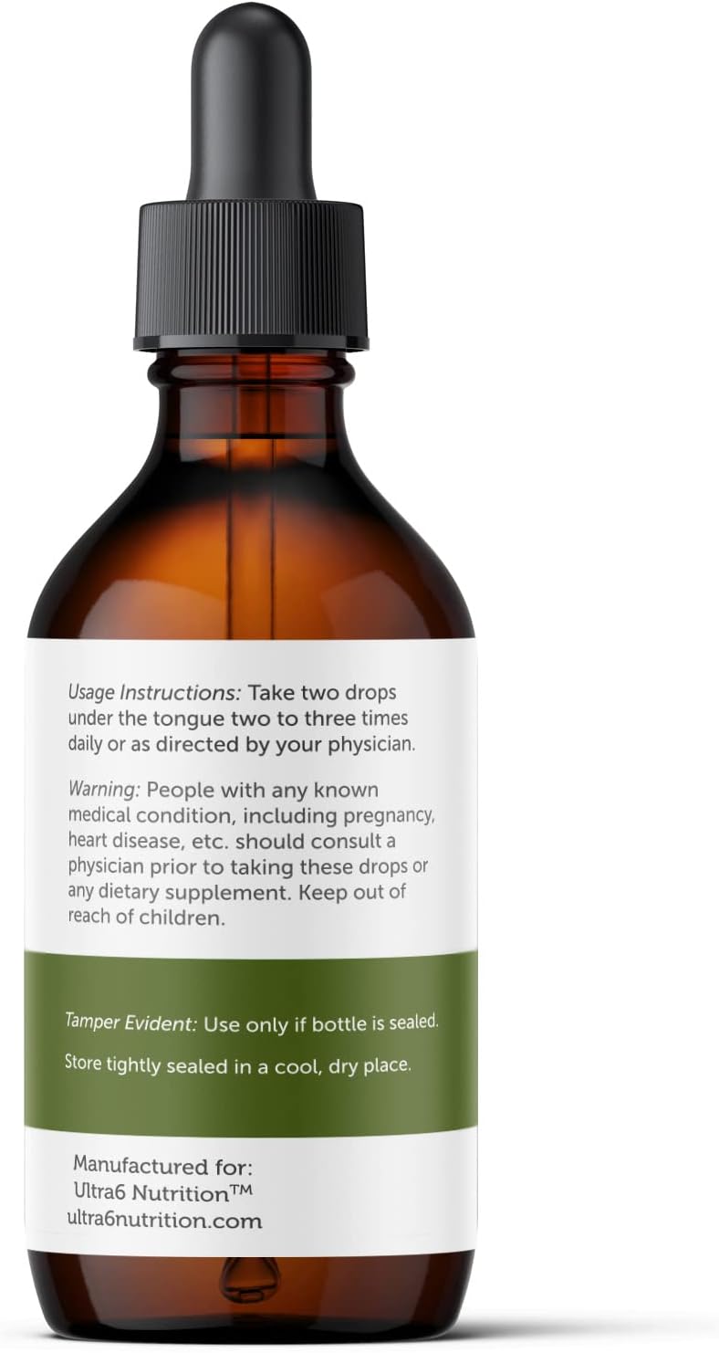 Vitamina D3 y K2 Gotas - Suplemento Líquido de D3 y K2, 30 ml