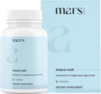 mars by GHC Maca Root Caps (Ginseng) con Magnesio y Berberina - 60 Cápsulas (Pack de 3)