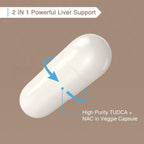 Zingicin TUDCA con NAC 1200 mg – 120 Cápsulas – Apoyo Hepático y Digestivo