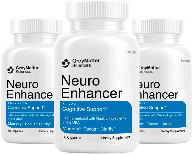 kivus Neuro Enhance - Potenciador Cognitivo 3 Pack