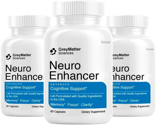 kivus Neuro Enhance - Potenciador Cognitivo 3 Pack