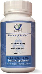 Eight Treasures - Ba Zhen Tang (Fórmula de Extracto Herbáceo Concentrado 5:1, 100 Cápsulas)