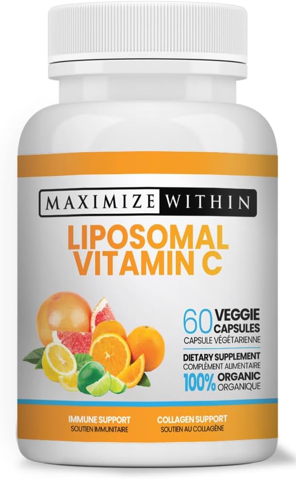 Maximize Within Vitamina C Liposomal - Absorción Mejorada, 60 Cápsulas