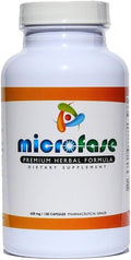Microfase Fórmula Herbal Premium - Limpieza Intestinal para Humanos y Mascotas - 120 Cápsulas