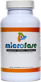 Microfase Fórmula Herbal Premium - Limpieza Intestinal para Humanos y Mascotas - 120 Cápsulas