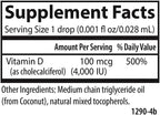 Carlson Super Daily D3 4000 UI (100 mcg) - 365 Gotas