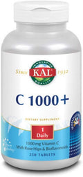 KAL C-1000 Plus, 250 comprimidos de liberación prolongada