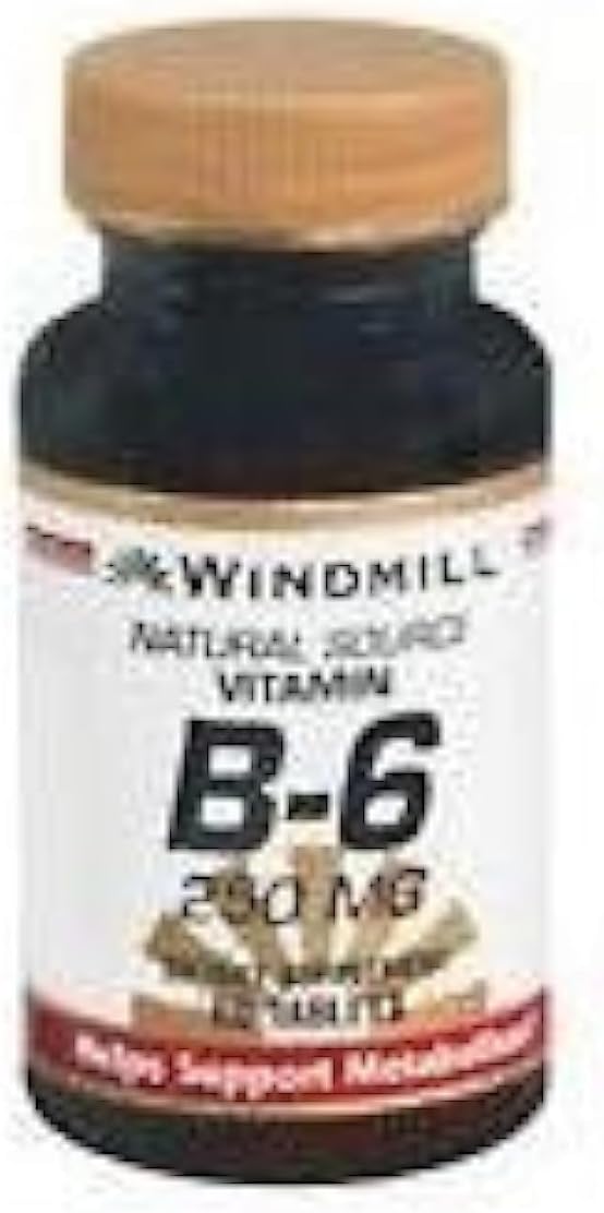 Windmill Vitamina B-6 100 mg Comprimidos, 100 Unidades