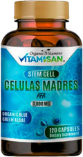 Células Madres, Cápsulas de Alga Azul-Verde Orgánica, 120 Cápsulas
