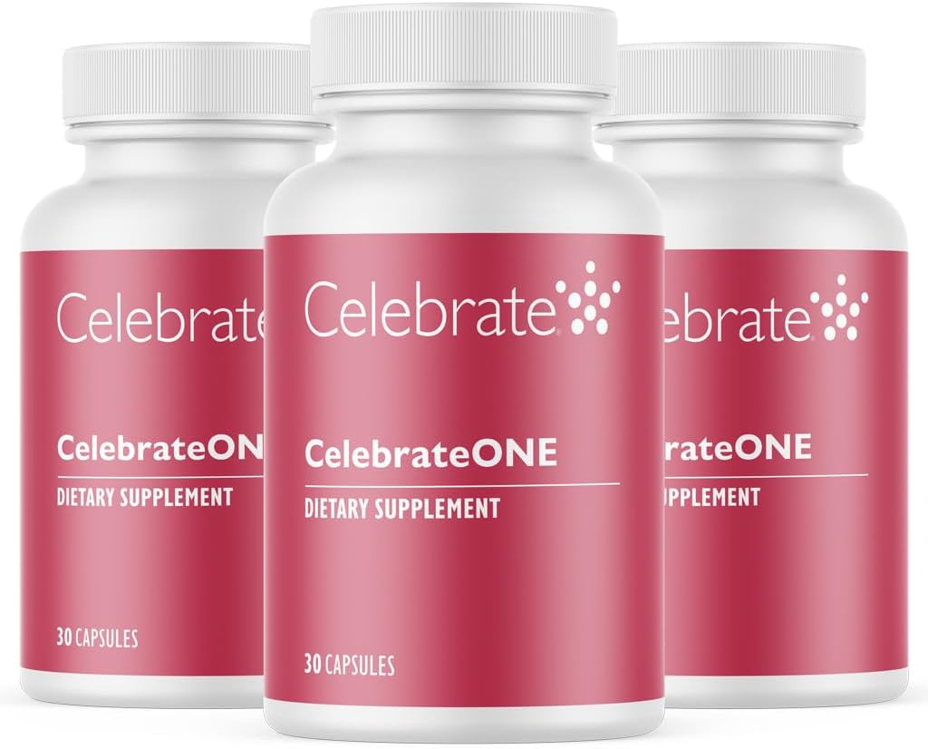 CelebrateONE Sin Hierro - Multivitamínico Bariátrico Diario para Bypass Gástrico y Manga Gástrica (30 Cápsulas)